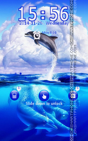 Locker Theme63 tema screenshot