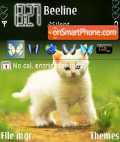 Small Cat theme screenshot