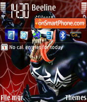 Venom 01 tema screenshot