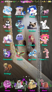 Sweet Kitten 02 theme screenshot