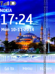 Sultan Ahmed Mosque in Istanbul tema screenshot