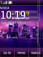 Night City 08 tema screenshot