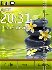 Spa Stones tema screenshot