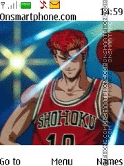 Slam Dunk Sakuragi es el tema de pantalla