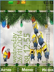 Minions theme screenshot