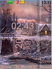 Winter theme screenshot