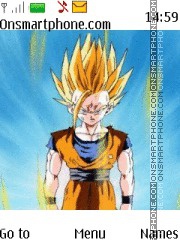 Dragon Ball Z Gohan Ssj es el tema de pantalla