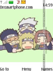 Скриншот темы Kakashi Gaiden Naruto