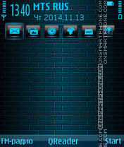 Blue-Wall tema screenshot