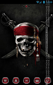 Capture d'écran Pirate thème