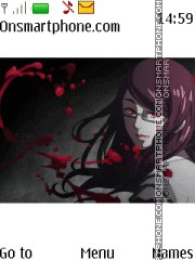 Скриншот темы Tokyo Ghoul Rize