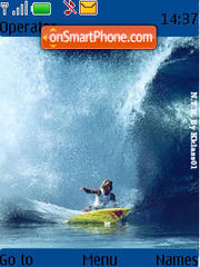 Surfs Up 01 tema screenshot