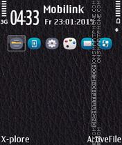 Leather Anna Icons theme screenshot