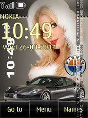 Fisker Karma tema screenshot