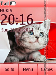 Kitten in Box es el tema de pantalla