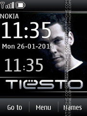 Dj Tiesto 06 es el tema de pantalla