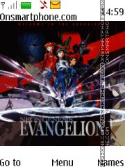 Neo Genesis Evangelion es el tema de pantalla