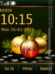 Christmas Balls 03 es el tema de pantalla