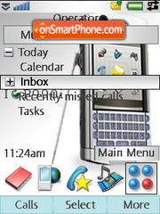 Sony Ericsson P990i tema screenshot