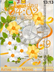 Flowers tema screenshot