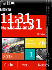 Capture d'écran Microsoft Windows 8 thème