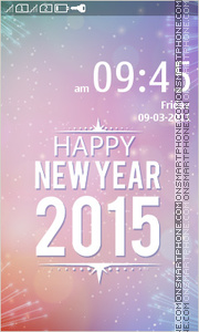 New Year 2015 tema screenshot