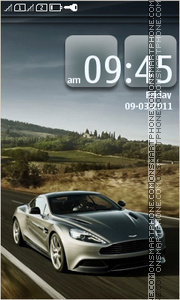 Aston Martin 20 tema screenshot