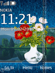 Spring Bouquet tema screenshot
