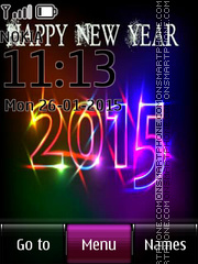 2015 New Year 02 tema screenshot