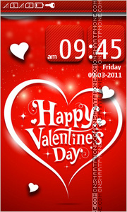 Happy Valentines Day 17 es el tema de pantalla