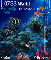 Aquarium2 es el tema de pantalla