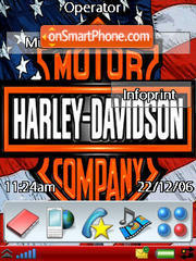Harley 2 Rd M600i theme screenshot