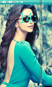 Deepika Padukone theme screenshot