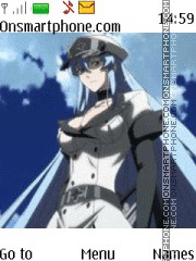 Capture d'écran Esdeath thème