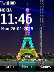 Paris 18 tema screenshot