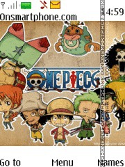 One Piece tema screenshot