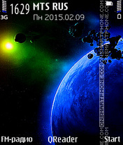 Capture d'écran Star Light thème