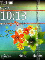 Capture d'écran Painted Bouquet Flowers thème