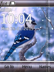 Blue Bird 01 theme screenshot