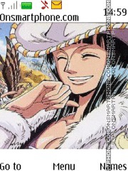 Nico Robin es el tema de pantalla