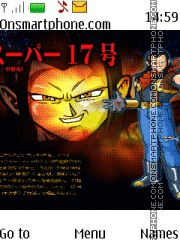 Capture d'écran Dragon Ball Androide 17 thème