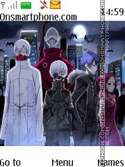 Tokyo Ghoul Aogiri theme screenshot