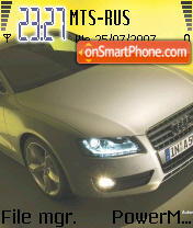 2008 Audi A5 tema screenshot