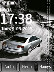 Audi HD theme screenshot