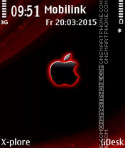 Black Apple theme screenshot