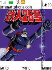 Tetsujin 28 Go es el tema de pantalla