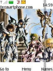 Saint Seiya tema screenshot