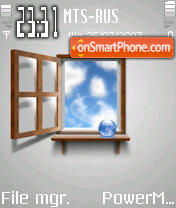 Window In Peace tema screenshot