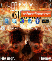 As I Lay Dying 01 Theme-Screenshot