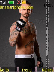 Скриншот темы WWE CM PUNK UFC